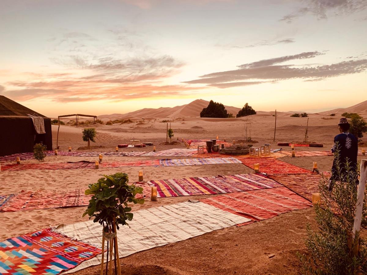 Sahara Wellness Camp Bed & Breakfast Merzouga Ngoại thất bức ảnh