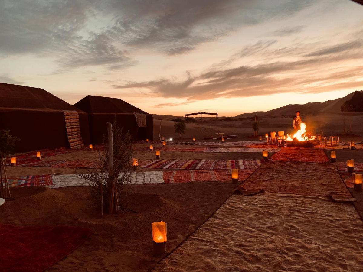 Sahara Wellness Camp Bed & Breakfast Merzouga Ngoại thất bức ảnh