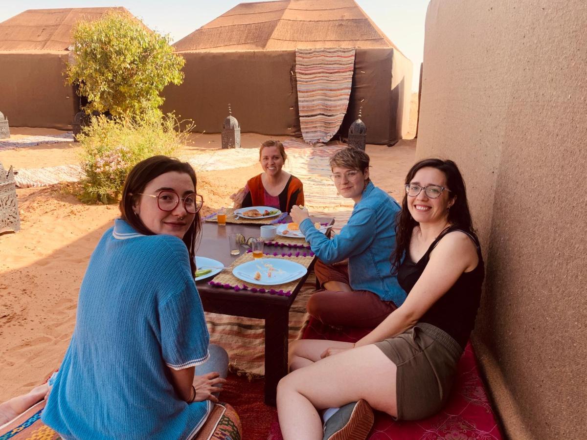 Sahara Wellness Camp Bed & Breakfast Merzouga Ngoại thất bức ảnh