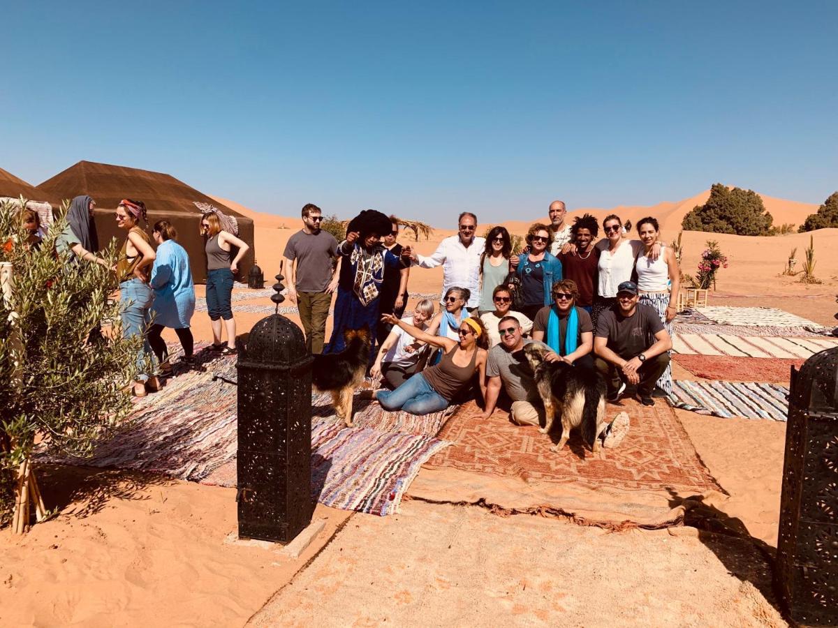 Sahara Wellness Camp Bed & Breakfast Merzouga Ngoại thất bức ảnh