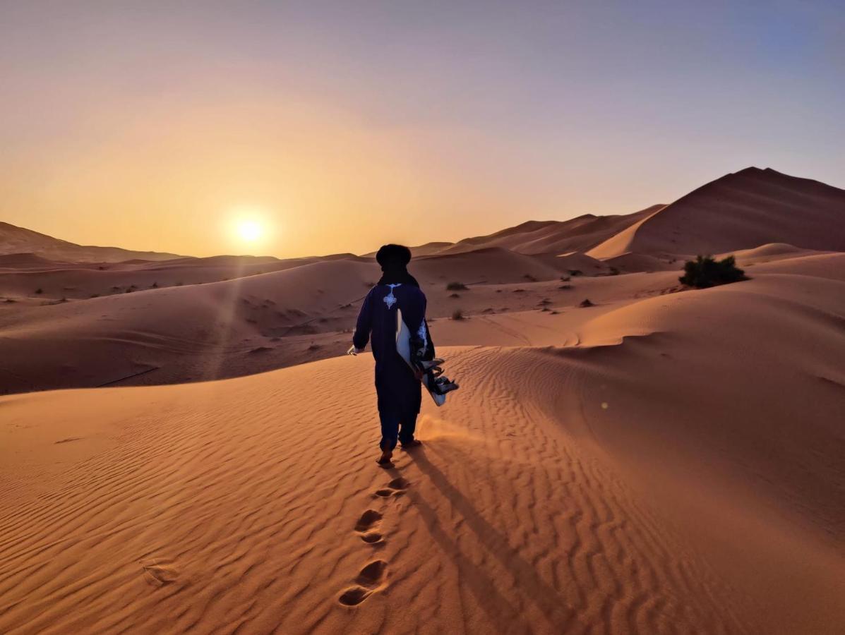 Sahara Wellness Camp Bed & Breakfast Merzouga Ngoại thất bức ảnh