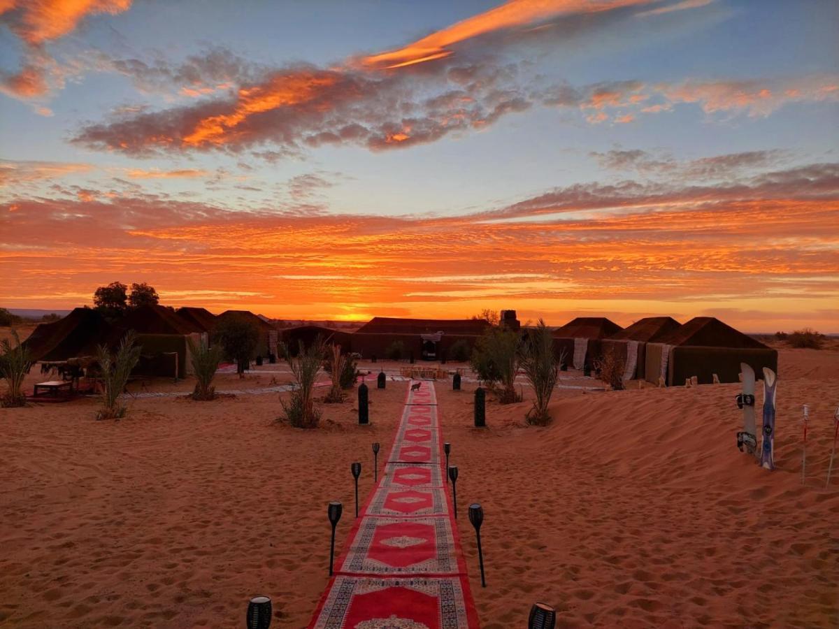 Sahara Wellness Camp Bed & Breakfast Merzouga Ngoại thất bức ảnh