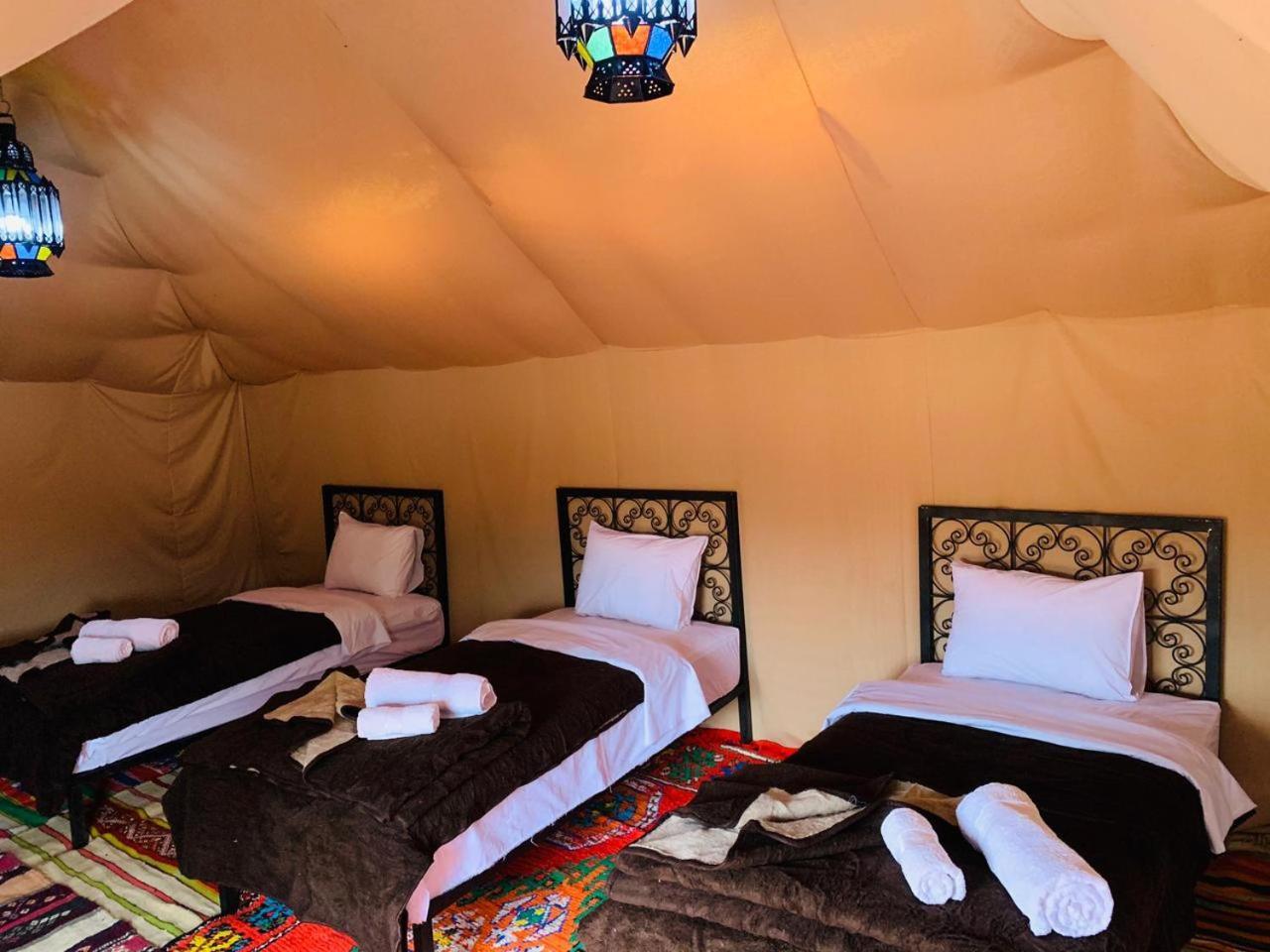Sahara Wellness Camp Bed & Breakfast Merzouga Ngoại thất bức ảnh