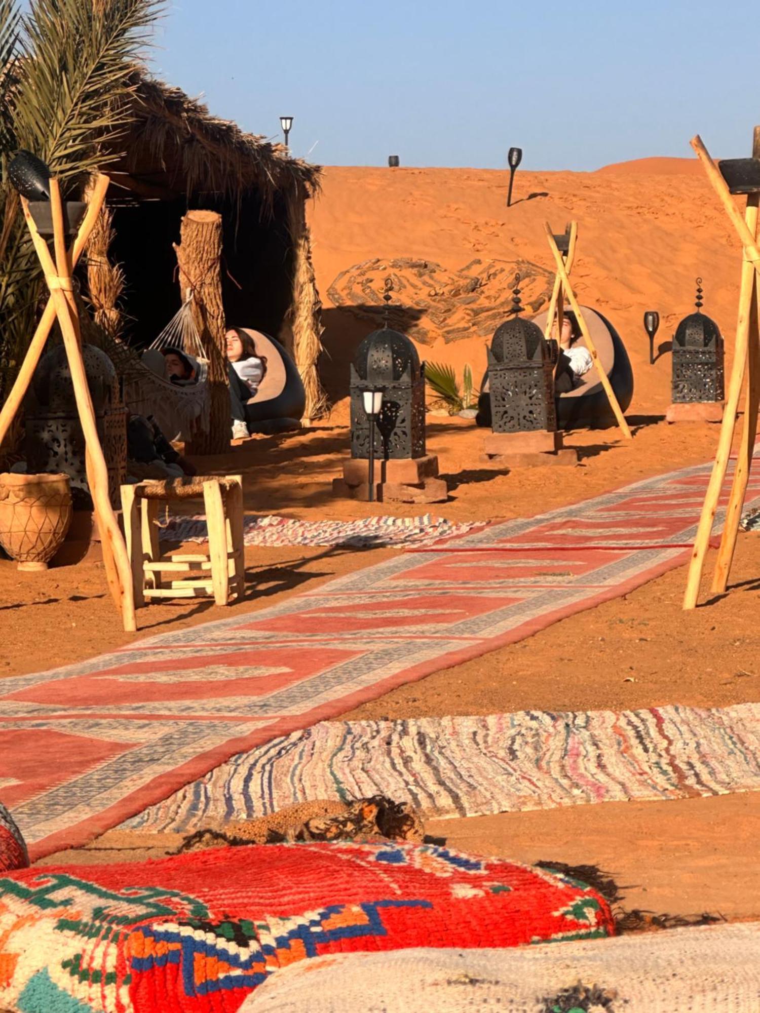 Sahara Wellness Camp Bed & Breakfast Merzouga Ngoại thất bức ảnh