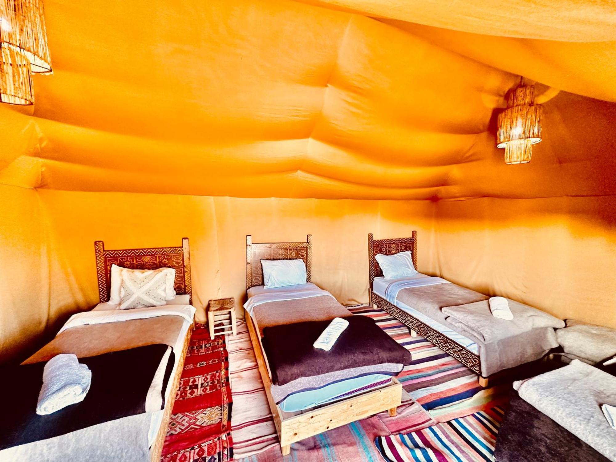 Sahara Wellness Camp Bed & Breakfast Merzouga Ngoại thất bức ảnh